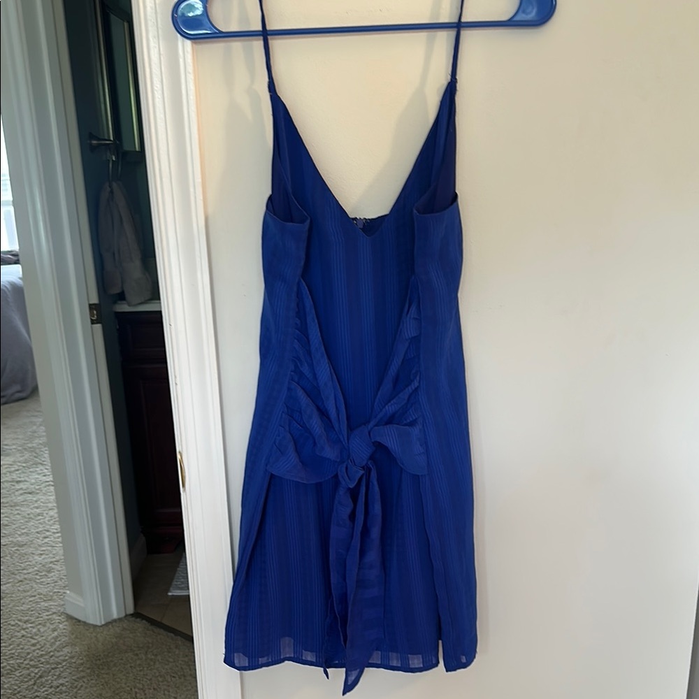 Lovers + Friends Blue Mini Dress
